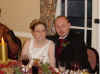 Lisa and Simon on wedding day